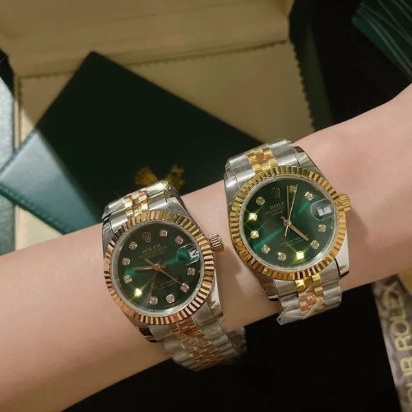 Emerald Dial Lady Watch