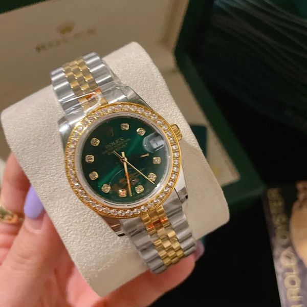 Emerald Dial Lady Watch