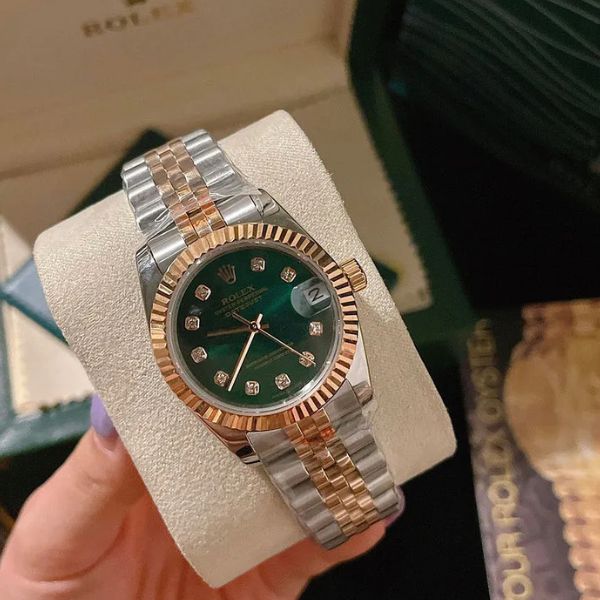 Emerald Dial Lady Watch