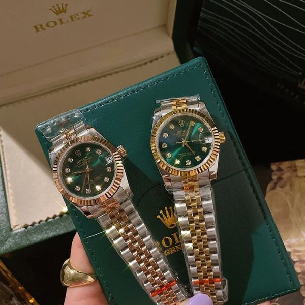 Emerald Dial Lady Watch