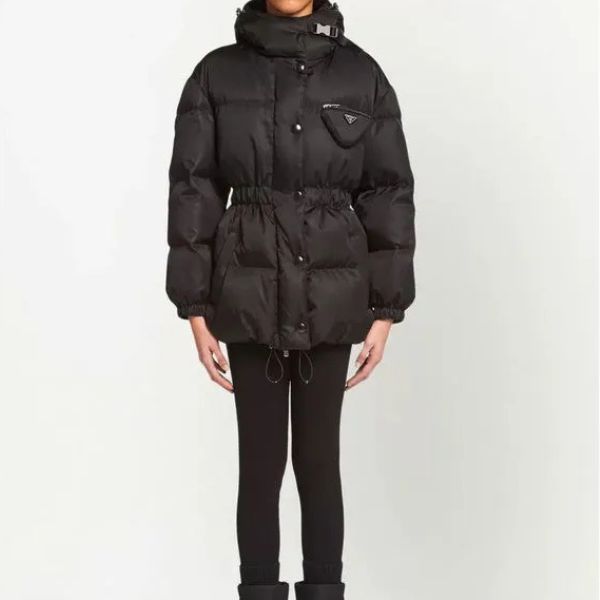 Jaqueta Puffer com Cinto
