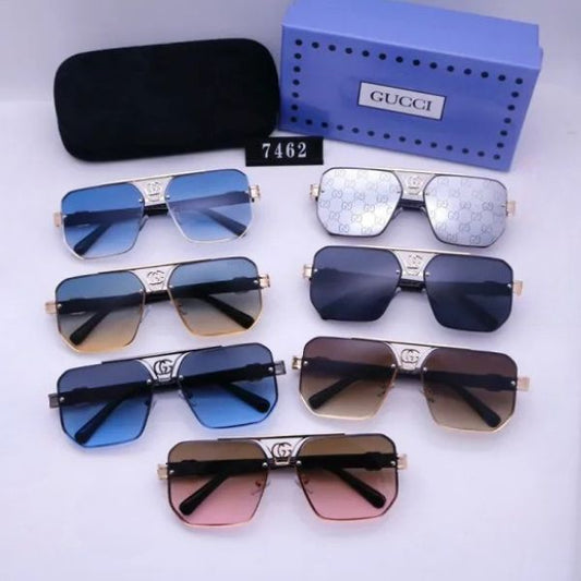 Refined Geometric Sunglasses
