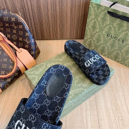 Chinelos Denim Elegance 