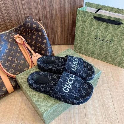 Chinelos Denim Elegance 