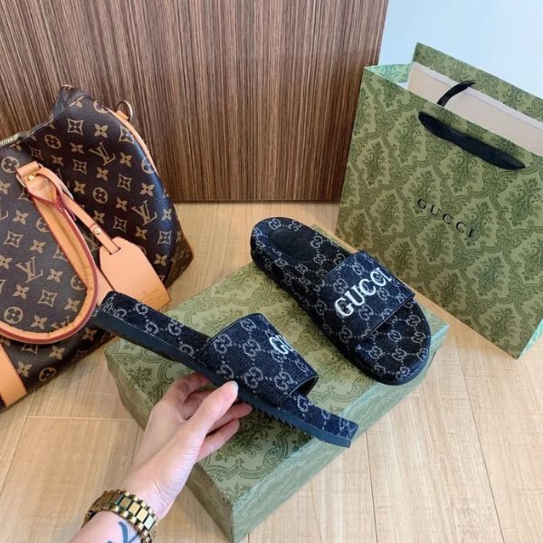 Chinelos Denim Elegance 