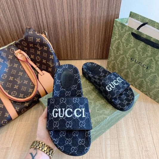 Chinelos Denim Elegance 