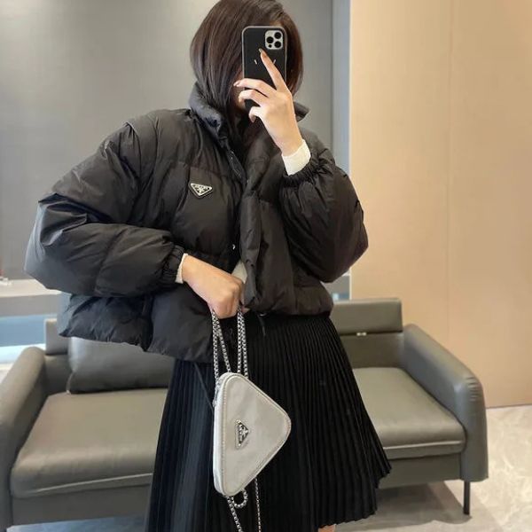 Jaqueta Puffer Down com Mangas Removíveis 
