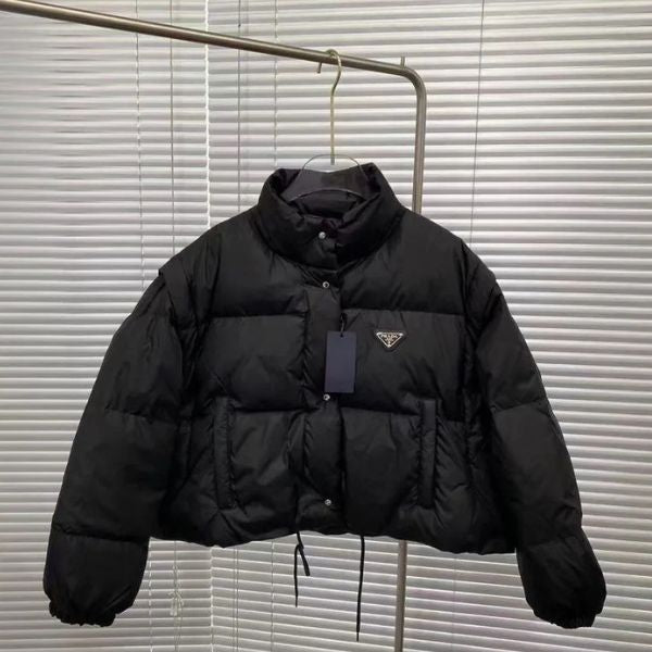 Jaqueta Puffer Down com Mangas Removíveis 