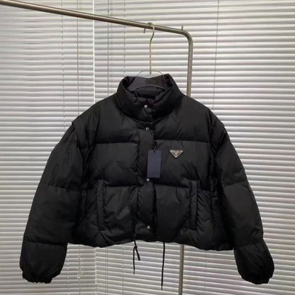 Jaqueta Puffer Down com Mangas Removíveis 