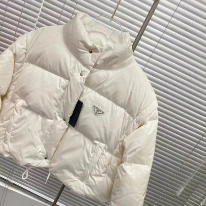 Jaqueta Puffer Down com Mangas Removíveis 