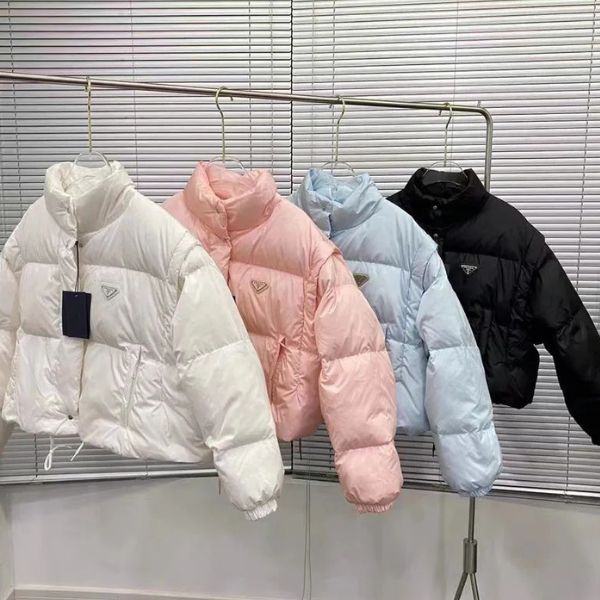 Jaqueta Puffer Down com Mangas Removíveis 