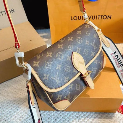 Bolsa de ombro com fivela Heritage