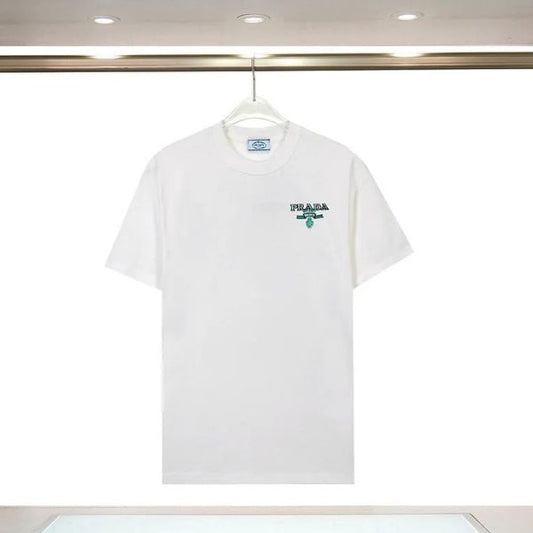 Camiseta de algodão Heritage Stitch