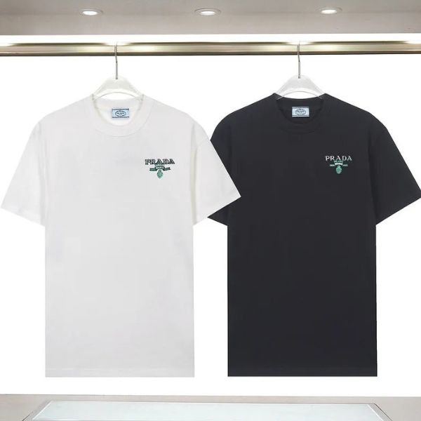 Camiseta de algodão Heritage Stitch