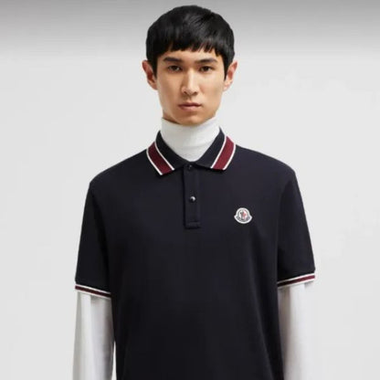 Polo de algodão listrado Heritage