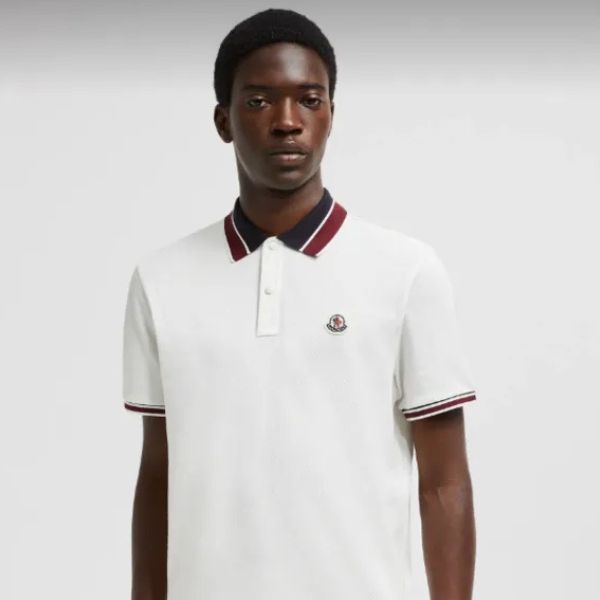 Polo de algodão listrado Heritage