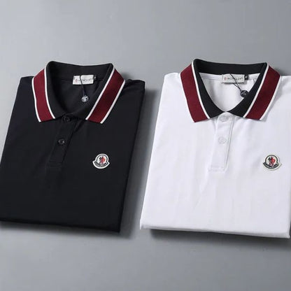 Polo de algodão listrado Heritage