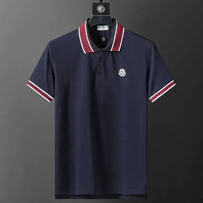 Polo de algodão listrado Heritage