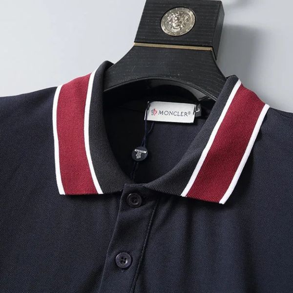 Polo de algodão listrado Heritage
