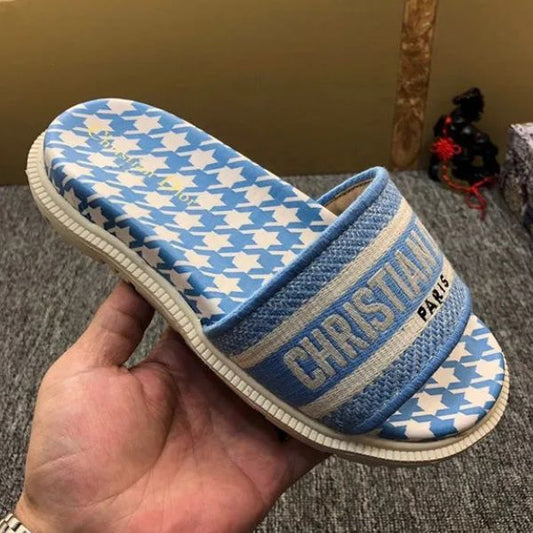 Escorregador Houndstooth Deluxe 