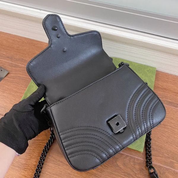 Bolsa de couro Luxe Curve