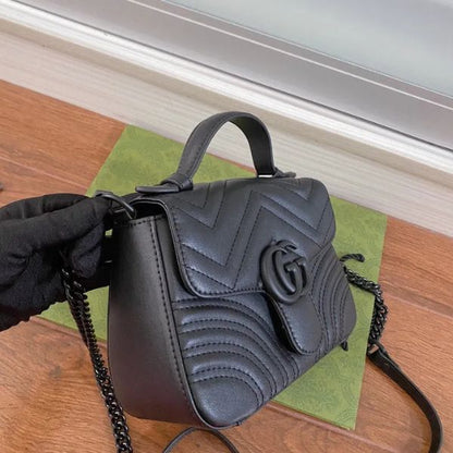 Bolsa de couro Luxe Curve