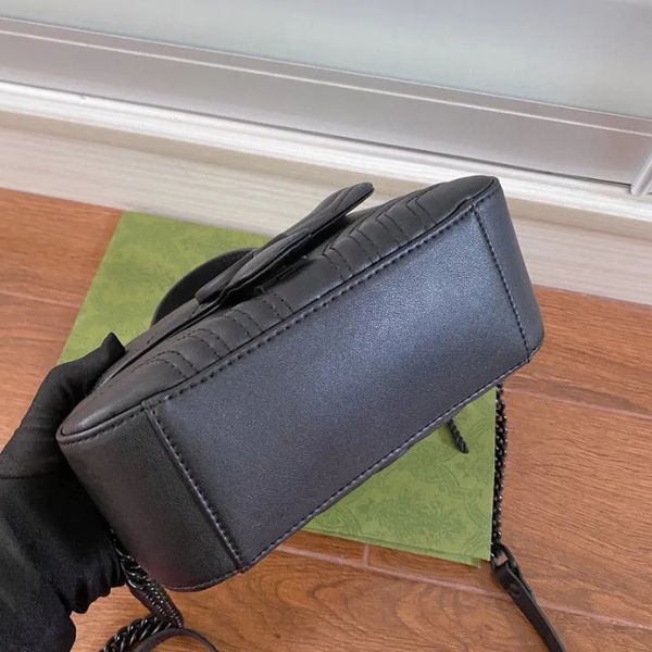 Bolsa de couro Luxe Curve