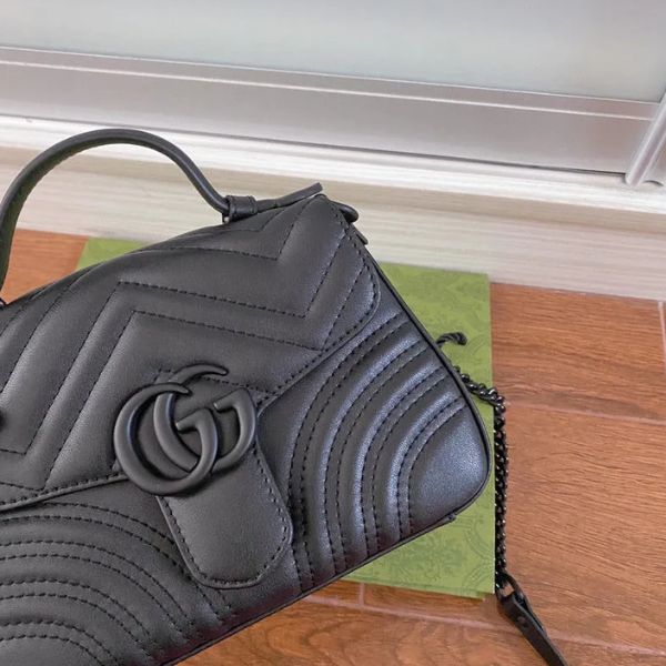 Bolsa de couro Luxe Curve