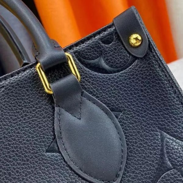 Bolsa de transporte com relevo de ônix 