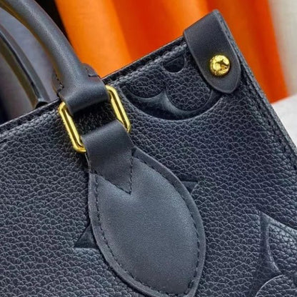 Bolsa de transporte com relevo de ônix 