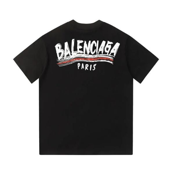 Camiseta com estampa parisiense 