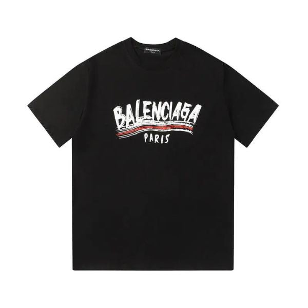 Camiseta com estampa parisiense 
