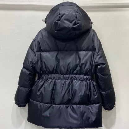 Jaqueta Puffer com Cinto 