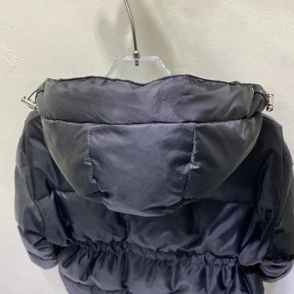 Jaqueta Puffer com Cinto 