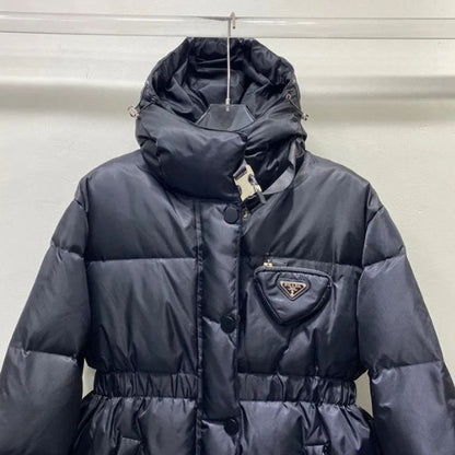 Jaqueta Puffer com Cinto 