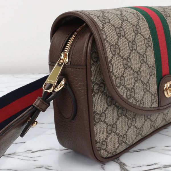 Bolsa transversal de lona Signature 