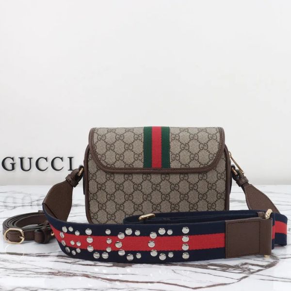 Bolsa transversal de lona Signature 