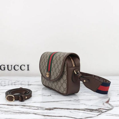 Bolsa transversal de lona Signature 