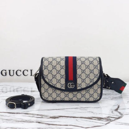Bolsa transversal de lona Signature 