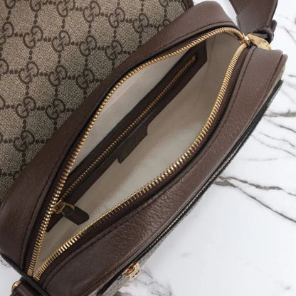 Bolsa transversal de lona Signature 
