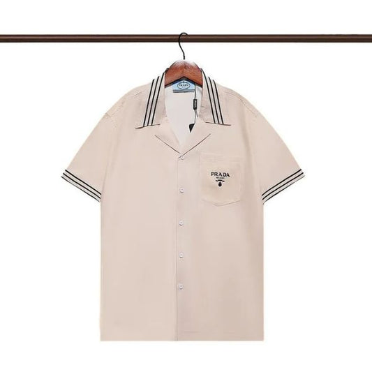 Camisa de botões de algodão urbano 